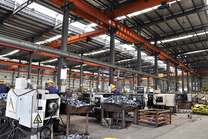 大连网架锥头车间